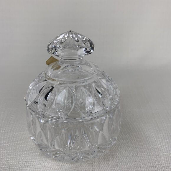 Gorham Althea Crystal Sugar Bowl Jeweler Trinket Ring Holder - Germany - Picture 4 of 12